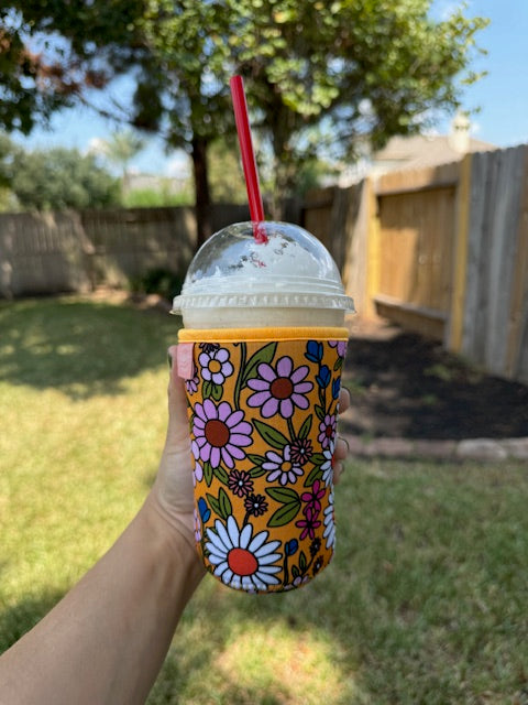 Cool Sleeve “Groovy Flowers”