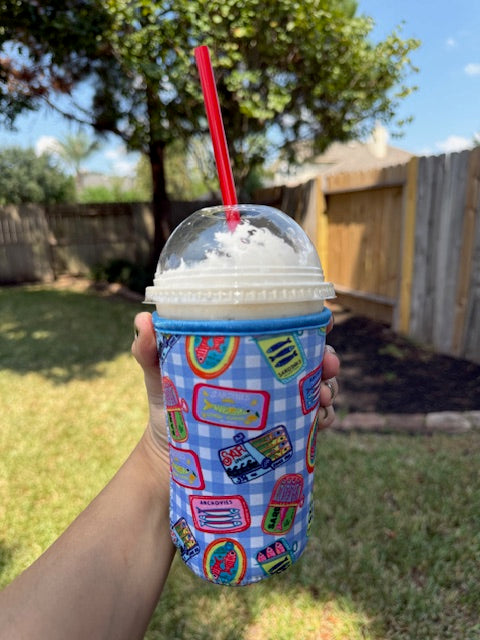 Cool Sleeve “Trendy Sardines” – Venti Size (24oz) Drink Holder